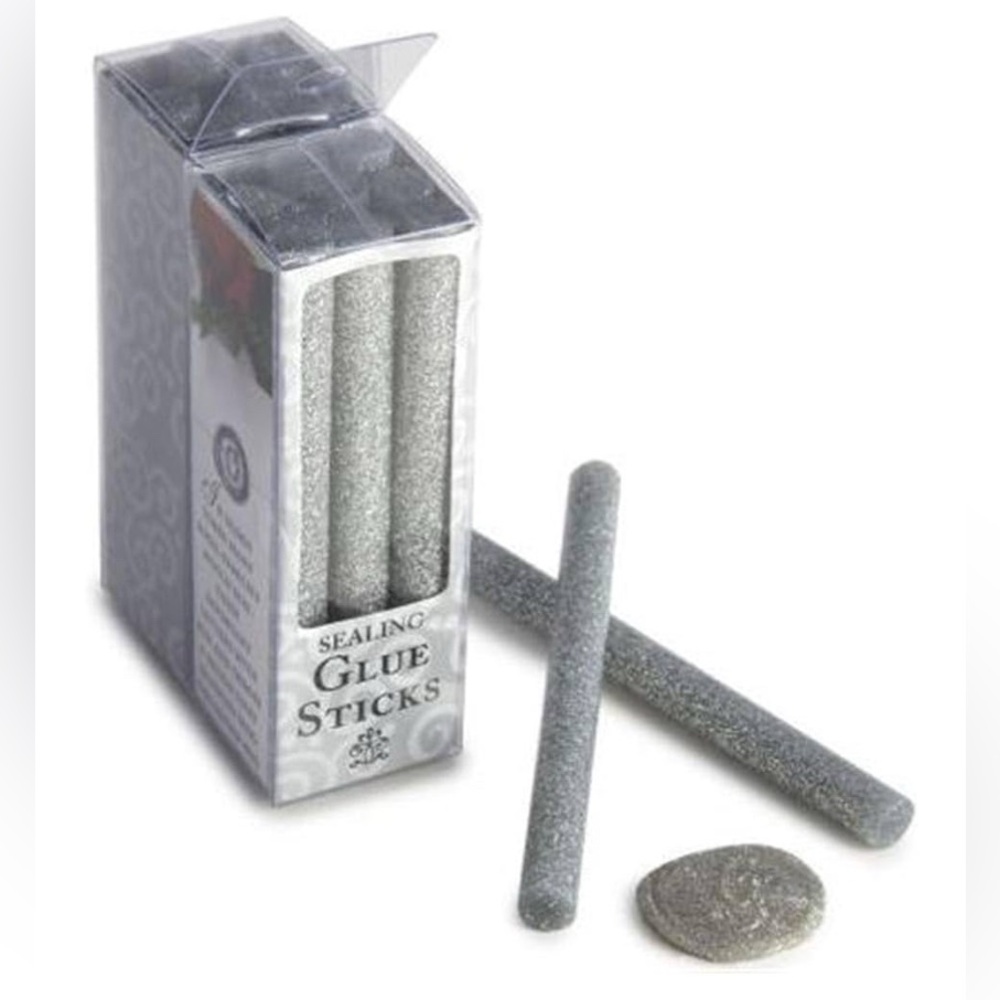 🆕 Gartner Studios Glitter Envelope Sealing Glue Sticks | 18 sticks | Silver